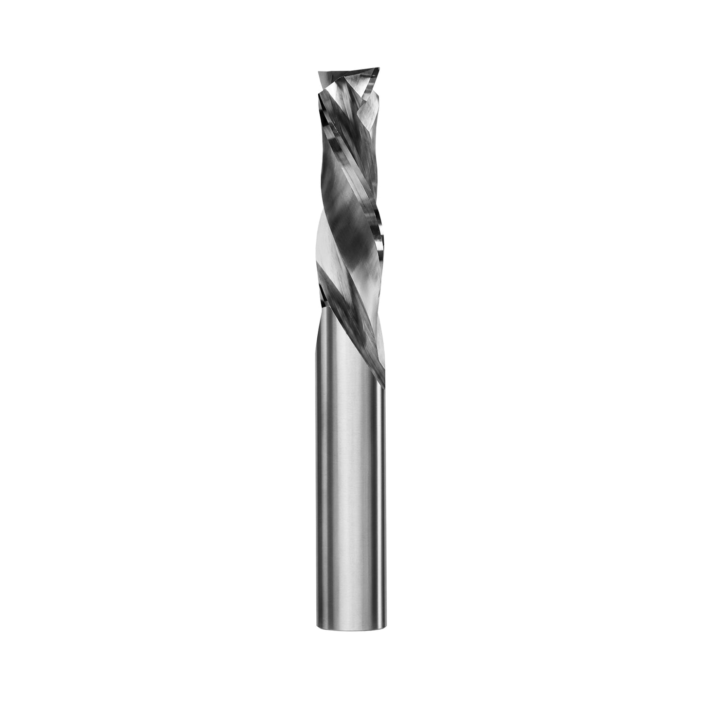 1/2" Compression 2-Flute | 1" LOC | 3" OAL | 1/2" Shank | FEM