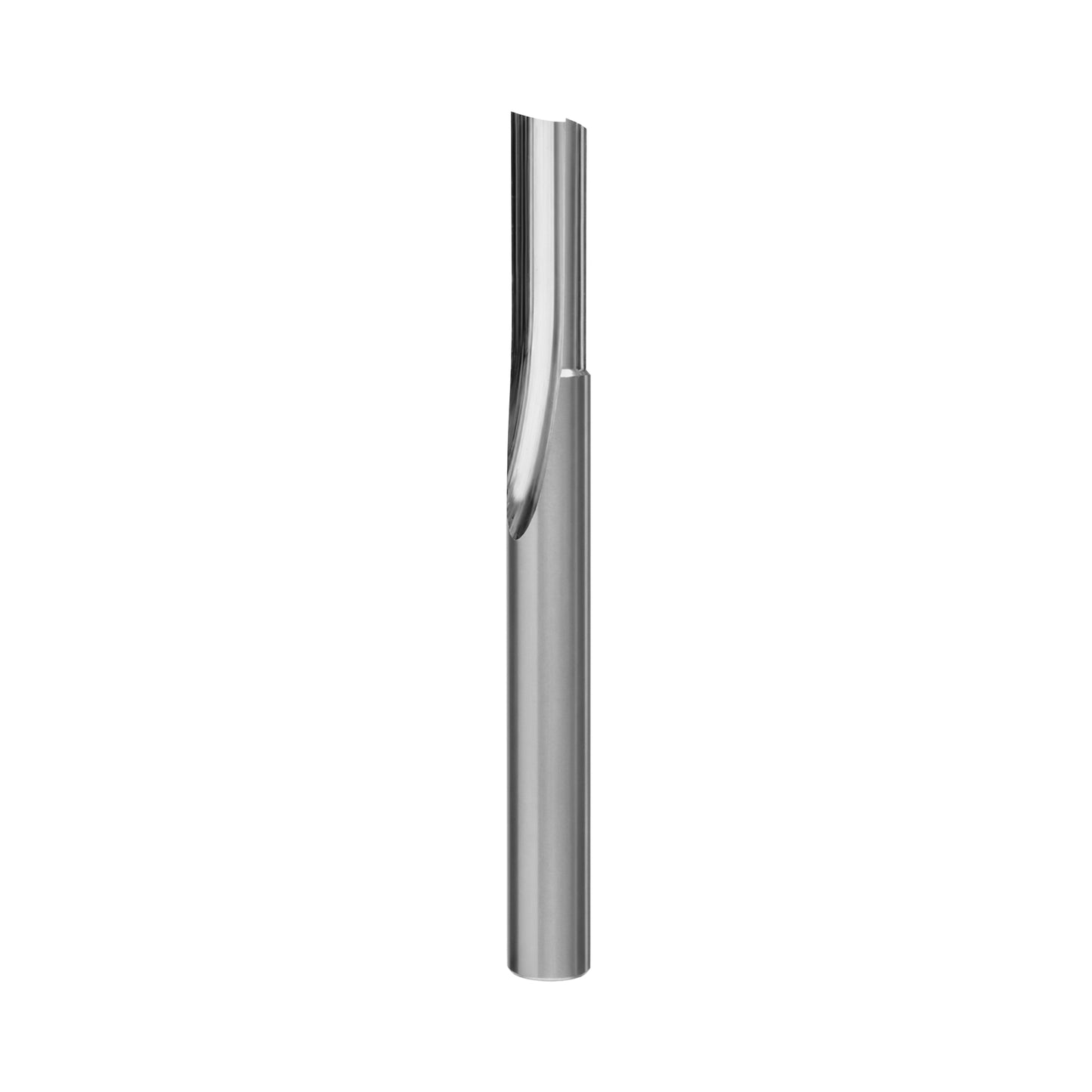 1/4" O-Flute Straight 2-Flute | 1-1/4" LOC | 3" OAL | 1/4" Shank