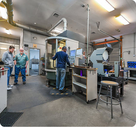 CNC workshop team